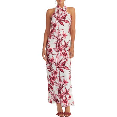 Rachel Rachel Roy Harlan Print Jersey Maxi Dress, Ivory