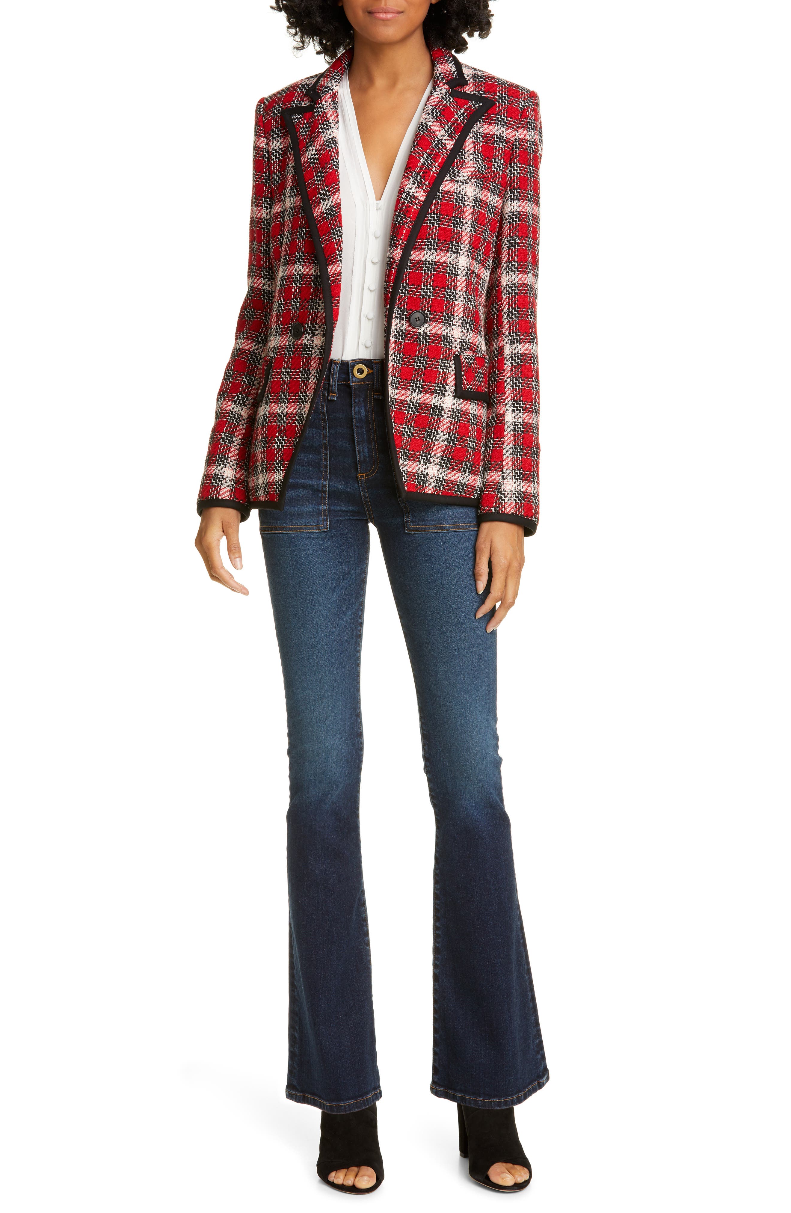 Veronica beard harriet cutaway blazer Outlet