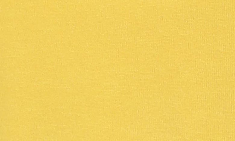 Rain Flutter Sleeve Sweater Top In Yellow