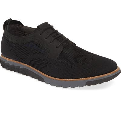 Hush Puppies Expert Wingtip, Black