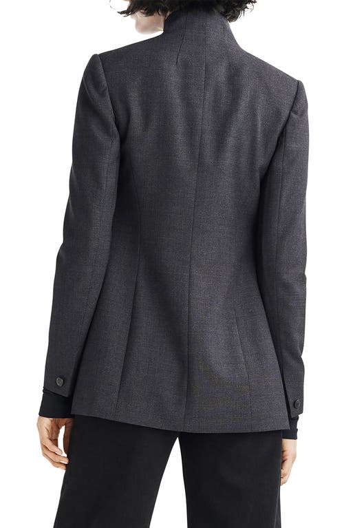 Rag & Bone Paloma Wool Blazer In Grey Multi