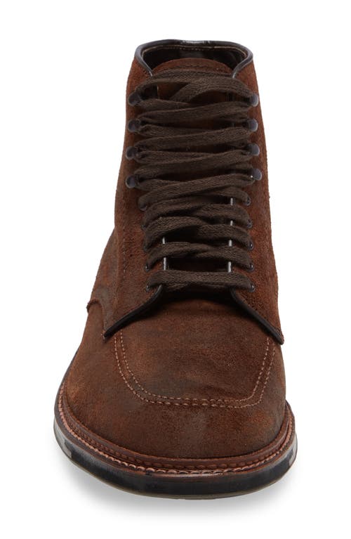 Alden Shoe Company Alden Indy Commando Water Resistant Boot In Reverse Tobacco