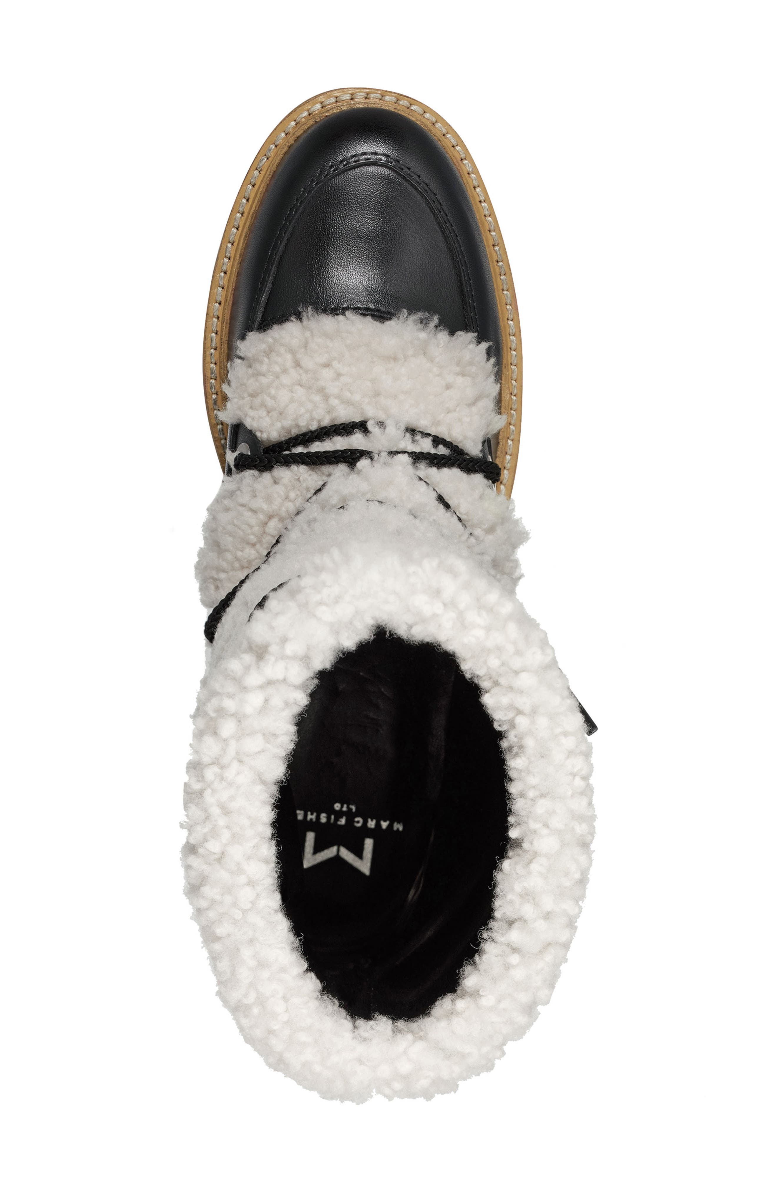 isha genuine shearling hiking boot
