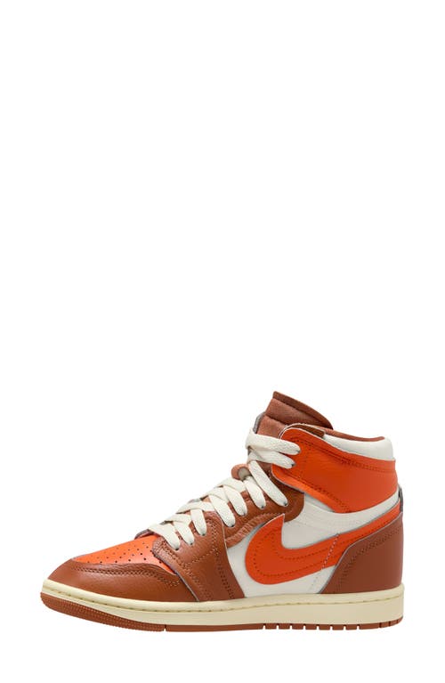 Shop Jordan Air  1 High Mm Basketball Sneaker In Desert Orange/sail/orange