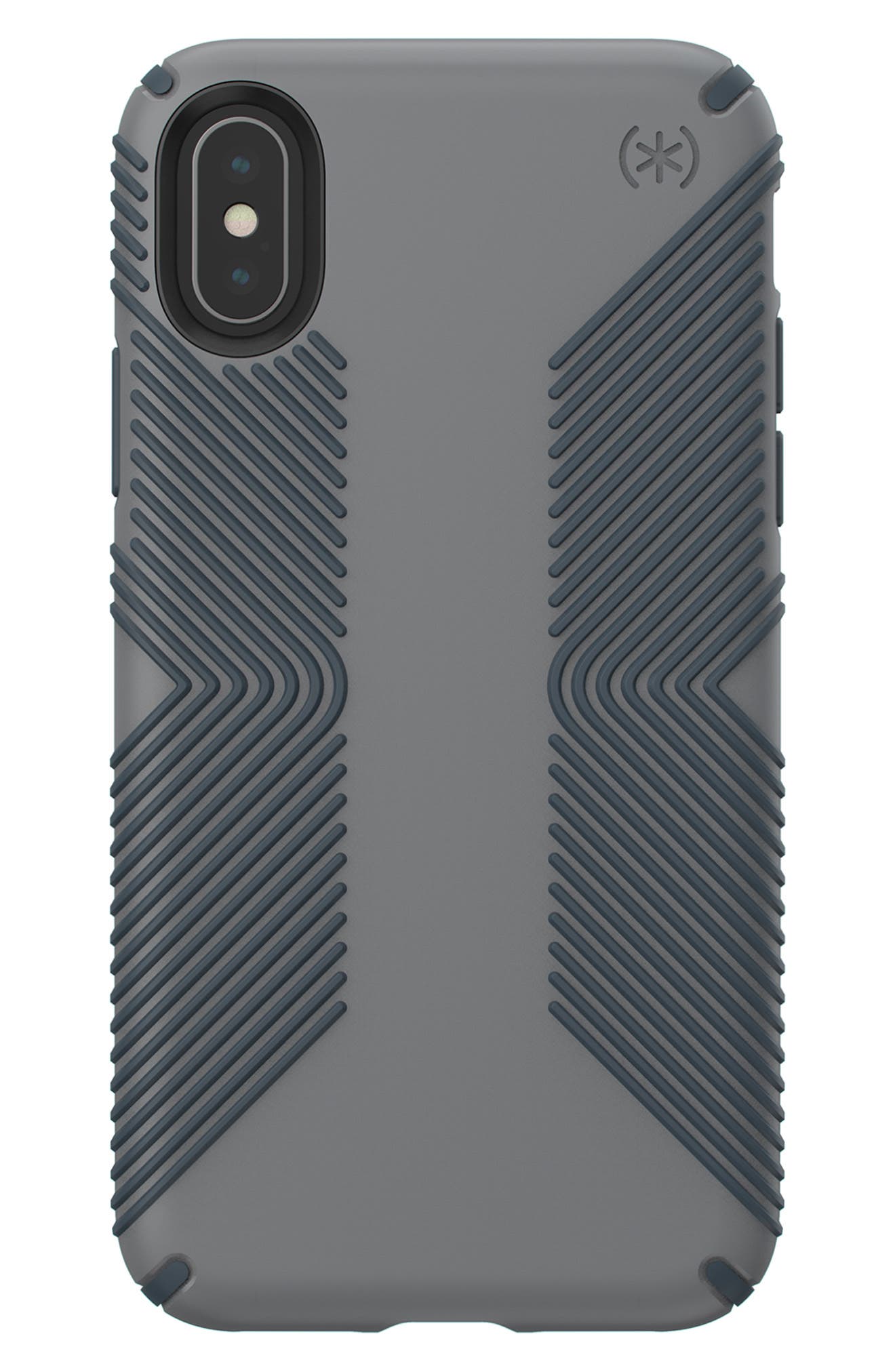 UPC 848709059574 product image for Speck Presidio Grip Iphone X & Xs Case - Grey | upcitemdb.com