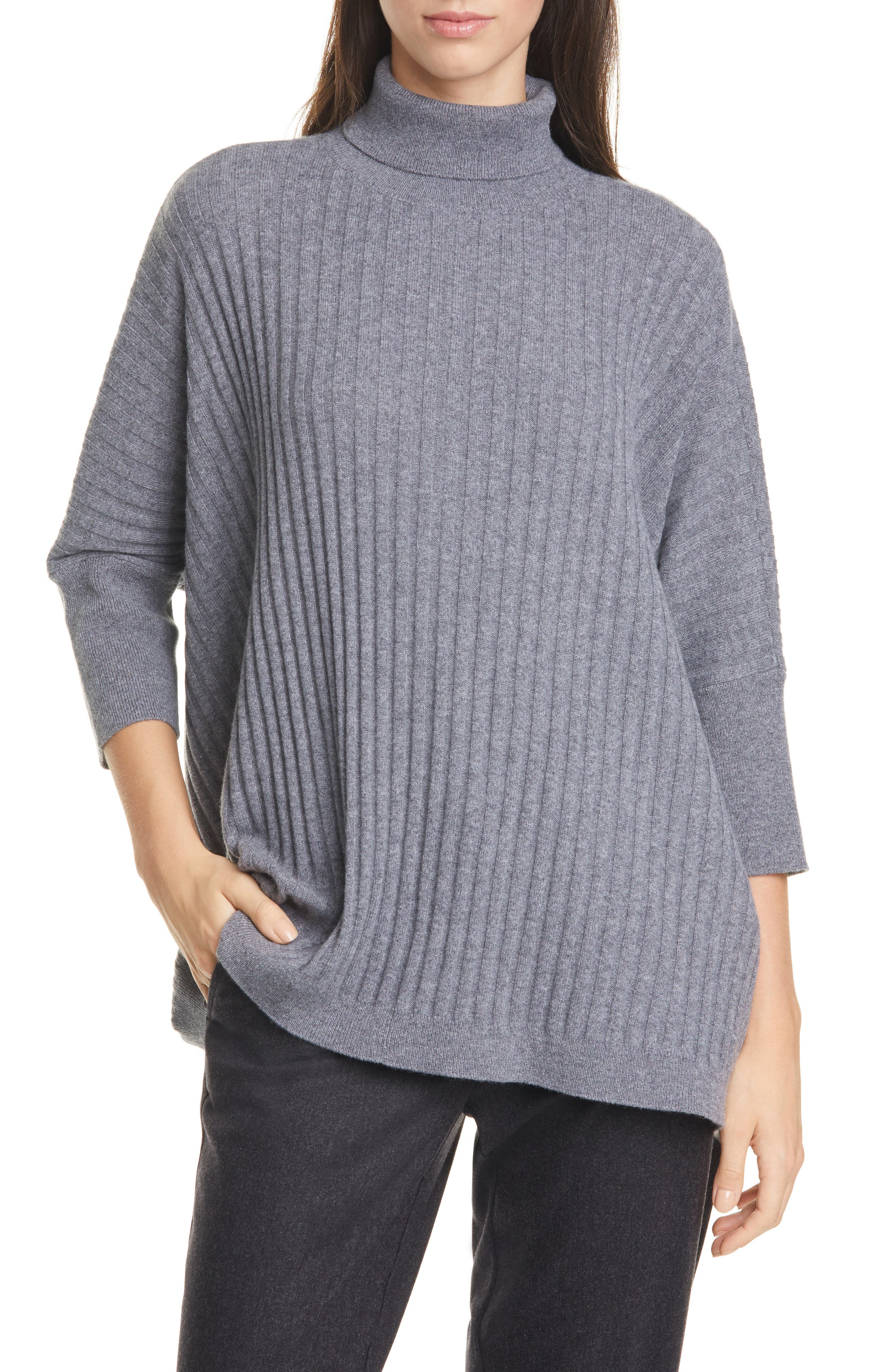 eileen fisher cashmere turtleneck sweater