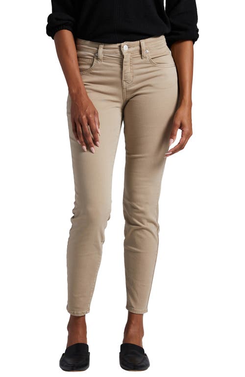 Jag Jeans Cecilia Skinny Fit Pants in Taupe