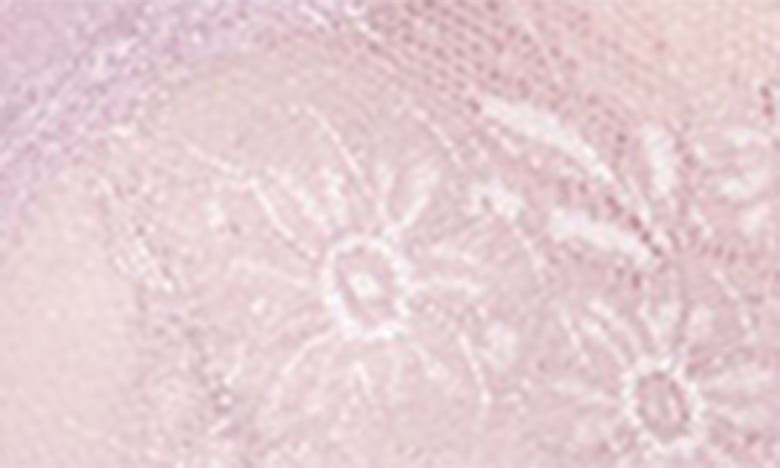 Secret Lace Floral Lace Peek-a-boo Bodysuit In Keepsake Lilac