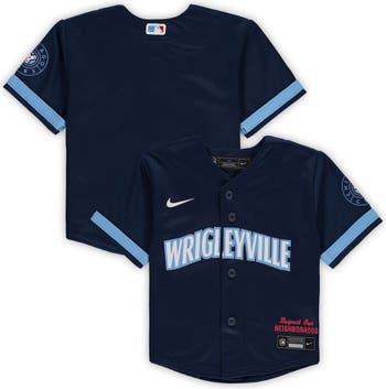 Infant Nike Navy Chicago Cubs MLB City Connect Replica Jersey