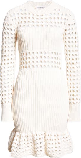 Alexander mcqueen sweater dress outlet