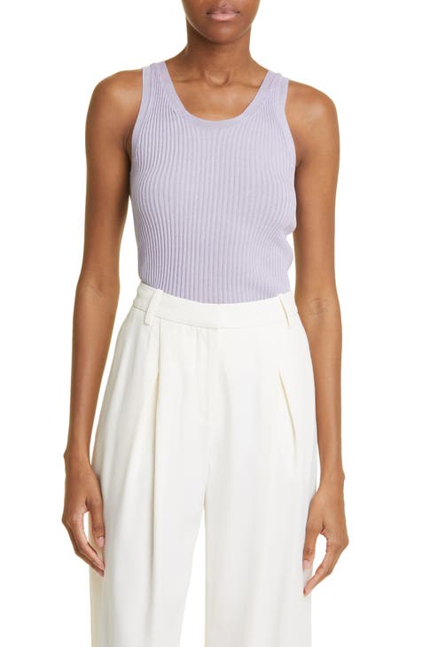 Plisse Pleated Tank by Rebecca Taylor for $20