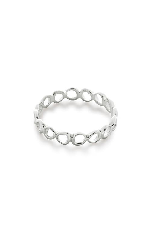 Monica Vinader Nura Sterling Silver Open Stacking Ring at Nordstrom,