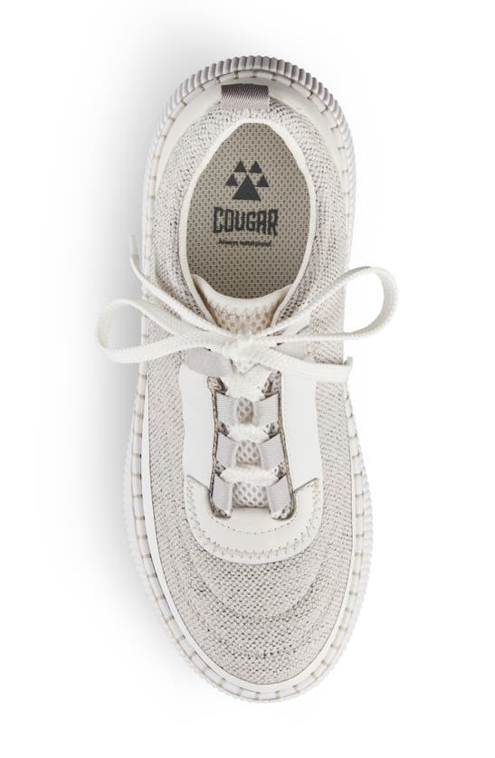 Shop Cougar Sayah Waterproof Sneaker In Chalk