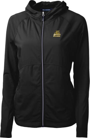 Cutter & Buck Women's Cutter & Buck Black Bryant Bulldogs Adapt Eco Knit  Full-Zip Jacket