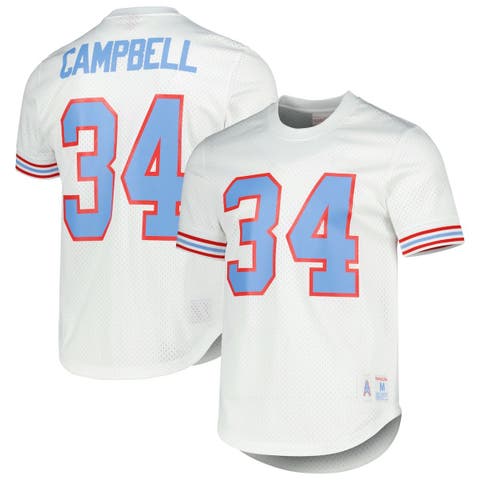 Men's Mitchell & Ness Jim Kelly White Buffalo Bills Retired Player Name Number Mesh Top Size: Small