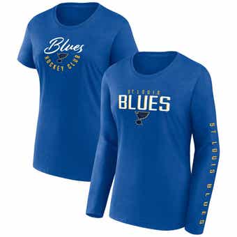 St. Louis Blues Fanatics Branded Alternate Breakaway Jersey - Mens