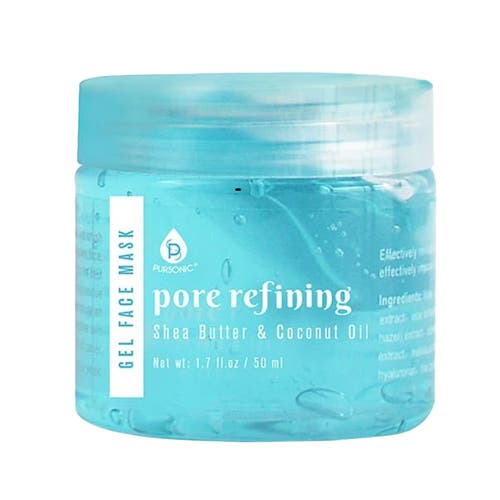Pursonic 3 Pack Facial Therapy Gel Face Mask With Mask Applicator In Multicolor