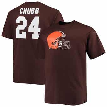 Men's Majestic Threads Nick Chubb Brown Cleveland