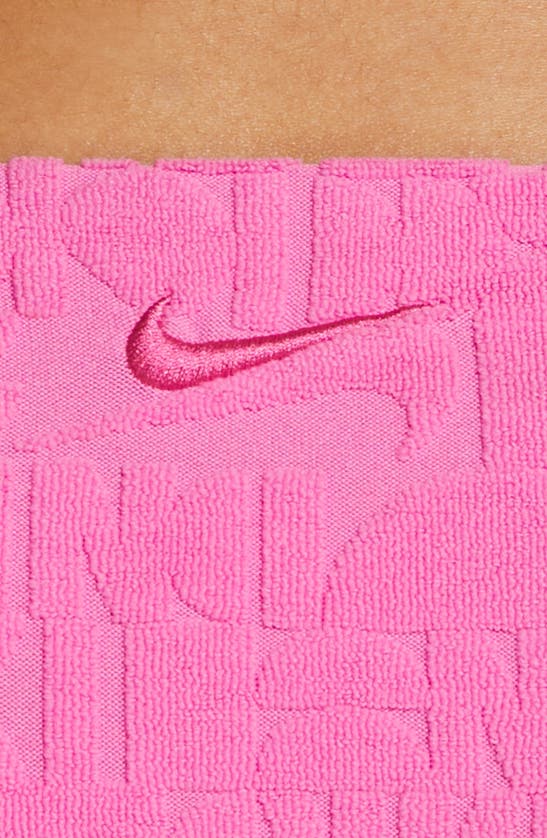 Shop Nike Retro Flow Bikini Bottoms In Playful Pink