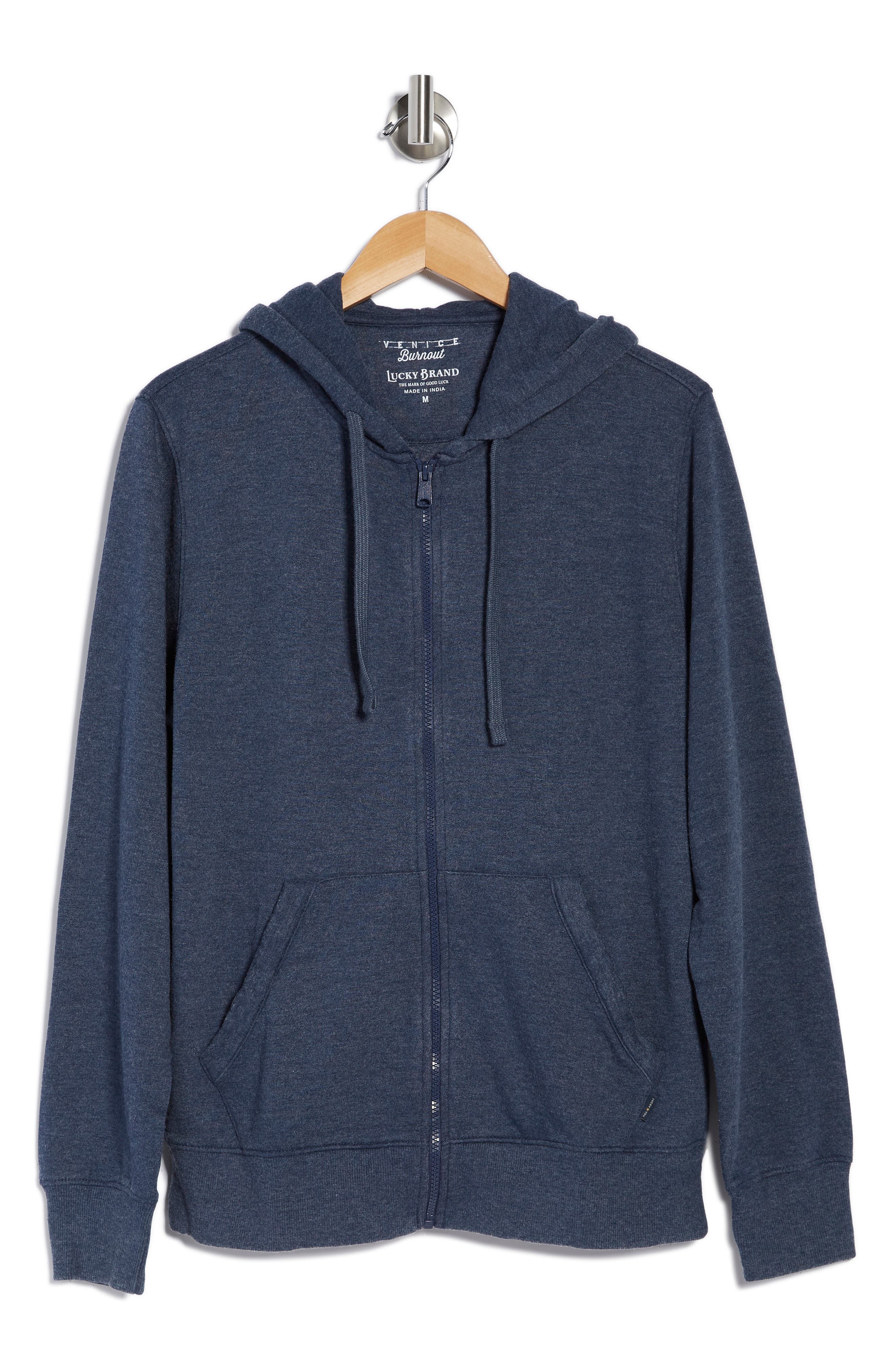 lucky brand zip up hoodie