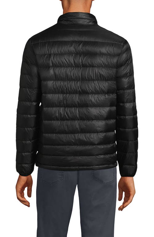 LANDS' END LANDS' END WANDERWEIGHT ULTRALIGHT PACKABLE DOWN JACKET