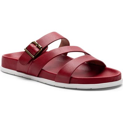 Blondo Selma Waterproof Slide Sandal- Red