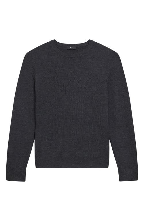 Shop Theory Hilles Cashmere Sweater In Grey Heather