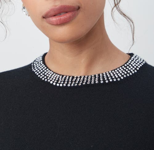 Trina Turk Laelia Crewneck In Black