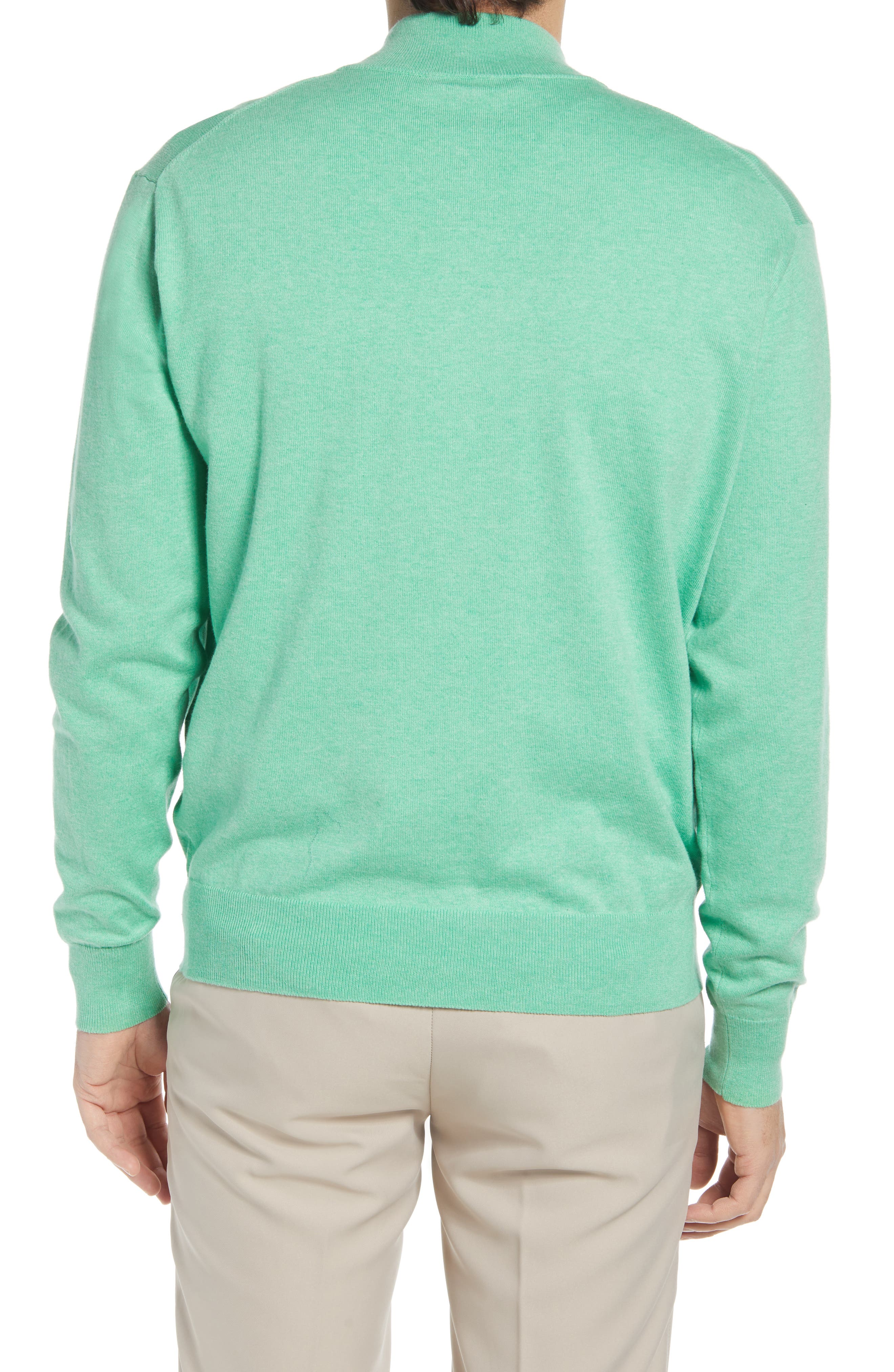 peter millar half zip sweater