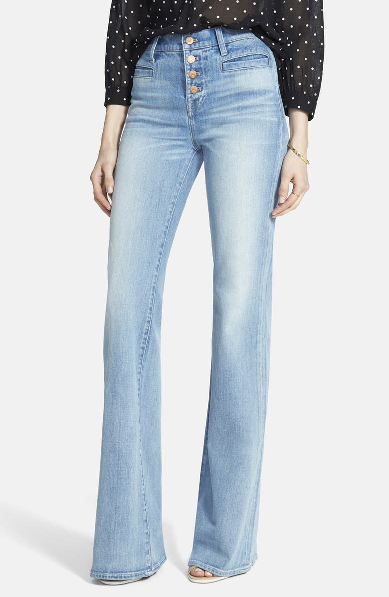Madewell 'Flea Market Flare' Button Front Jeans (Joan) | Nordstrom