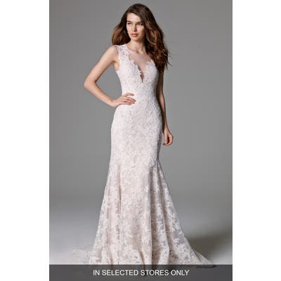 Watters Ashland Lace Mermaid Gown
