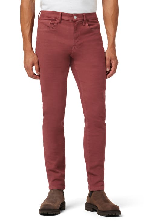Mens Red Jeans