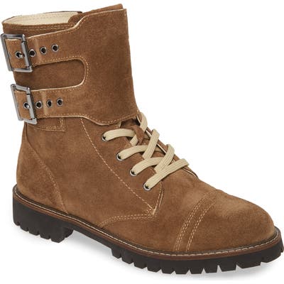 Band Of Gypsies Atwood Dual Buckle Bootie, Brown