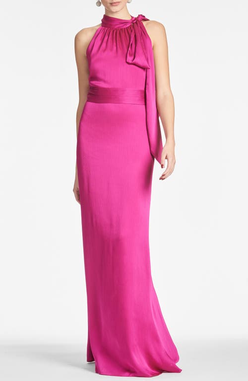 Sachin & Babi Kayla Halter Gown Dragon Fruit at Nordstrom,