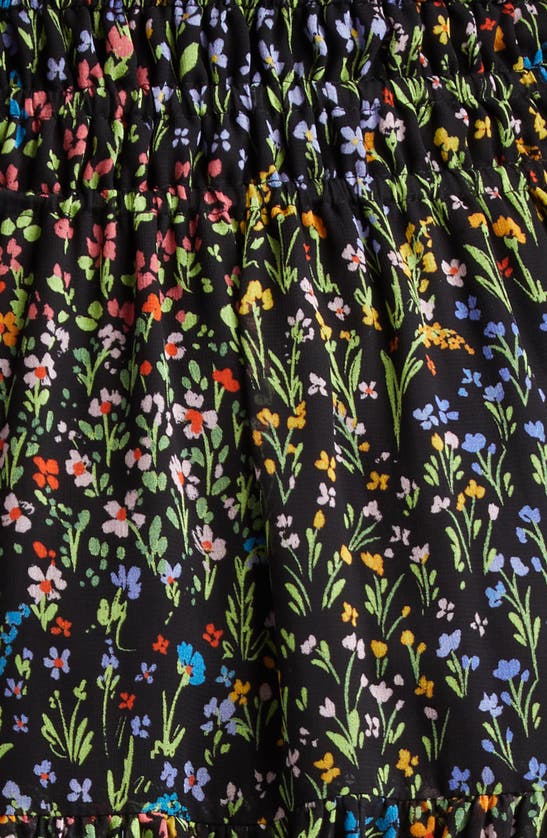 Shop Ramy Brook Gwen Floral Sundress In Black Garden Ditsy Print