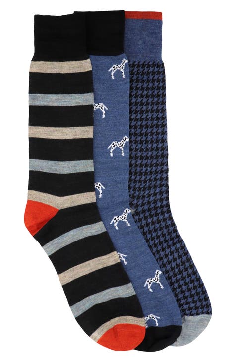   Essentials Men's Patterned Dress Socks, 5 Pairs,  Anchor/Stripe, 8-12 : Clothing, Shoes & Jewelry