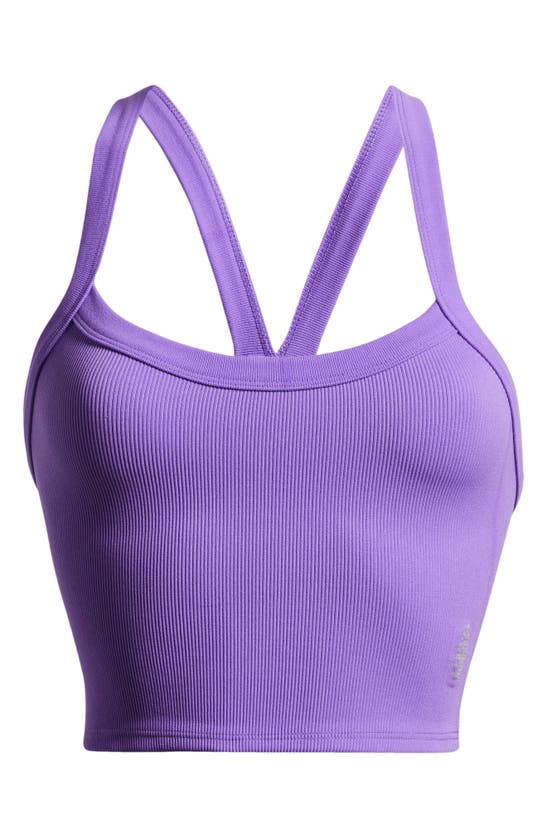 Shop Fp Movement All Clear Rib Crop Camisole In Super Berry
