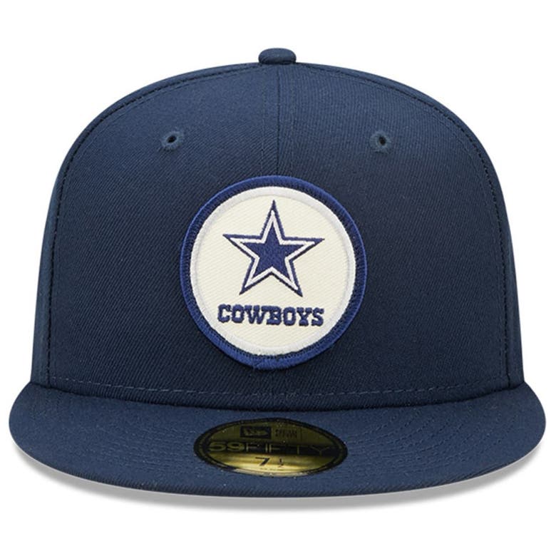 Dallas Cowboys New Era Patch Up 59FIFTY Fitted Hat - Navy