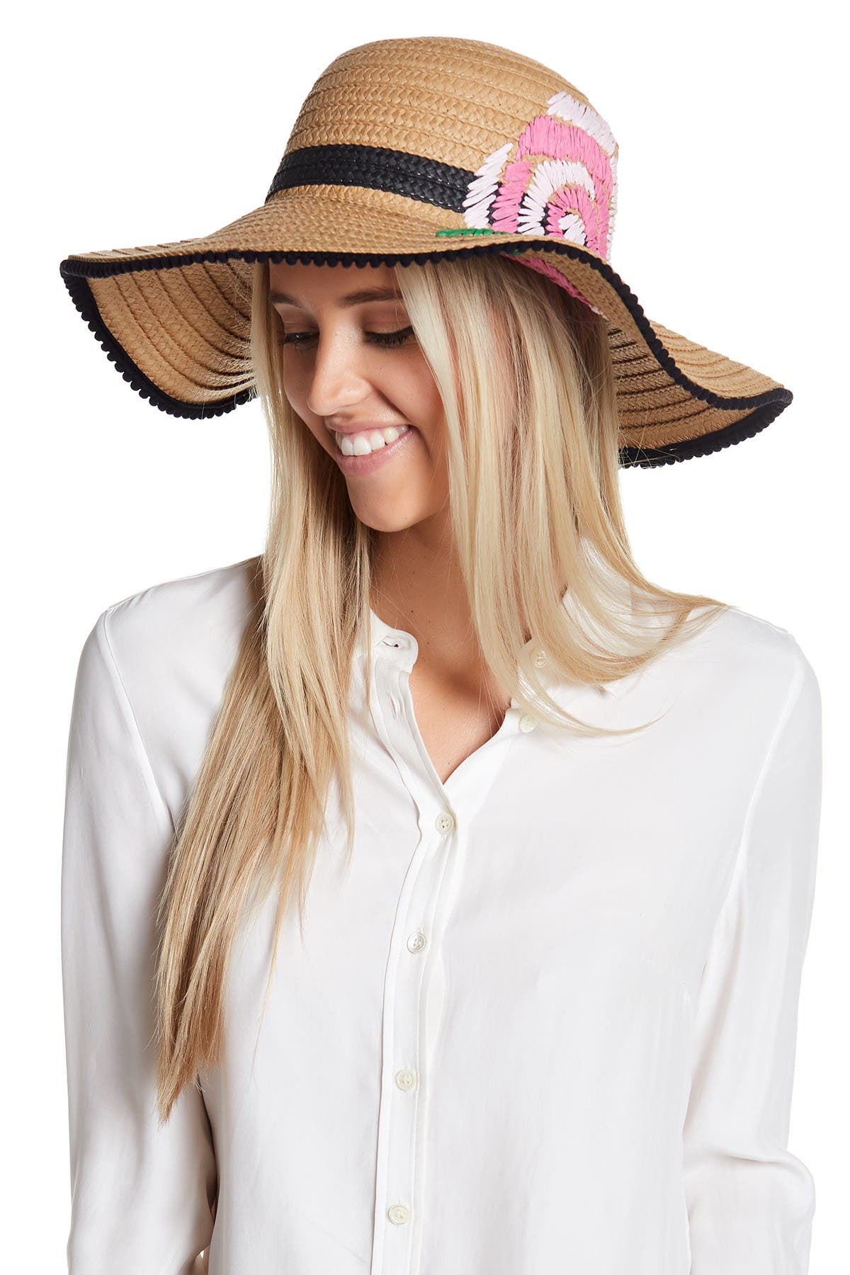 betsey johnson sun hat
