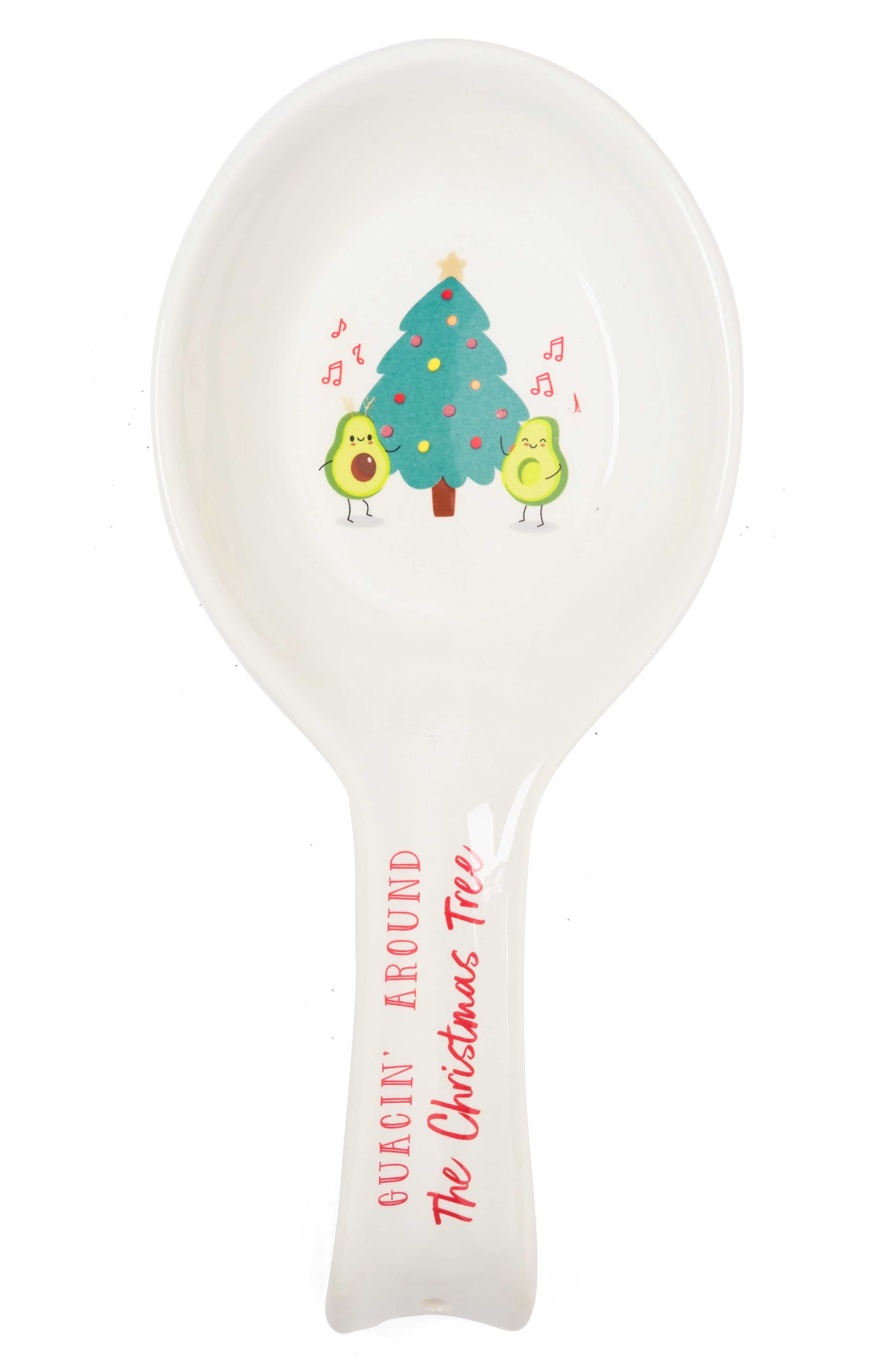 AZZURE HOME White Christmas Avocado Spoon Rest Nordstromrack