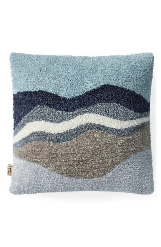 Shop Ugg Valen Accent Pillow In Ocean Mist