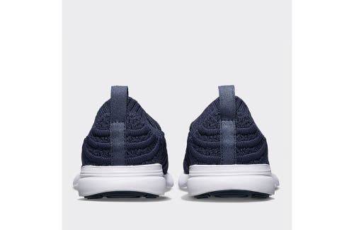 Shop Apl Athletic Propulsion Labs Apl Youth's Techloom Wave Sneakers In Navy/white