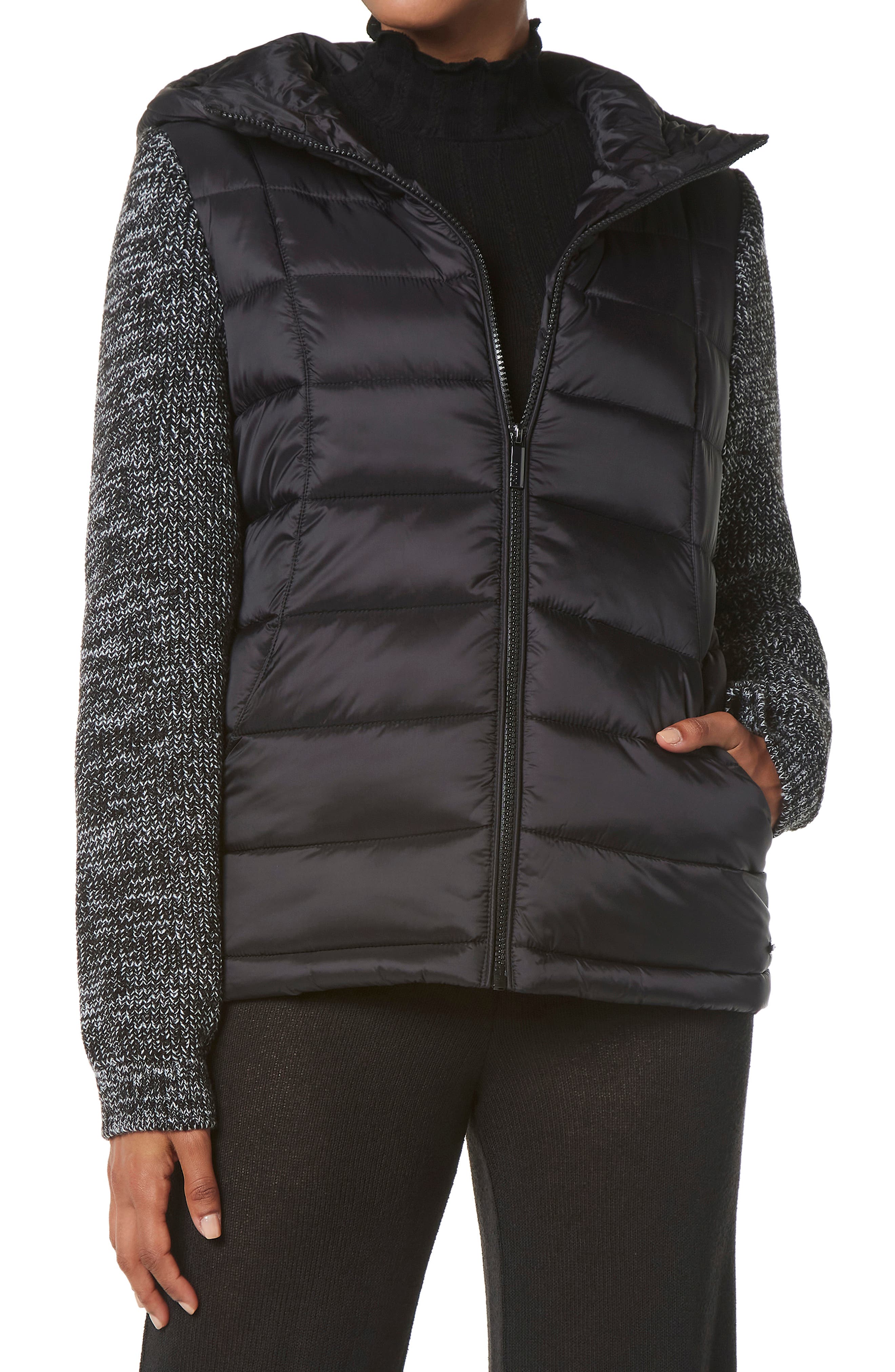 marc new york performance zip front puffer jacket