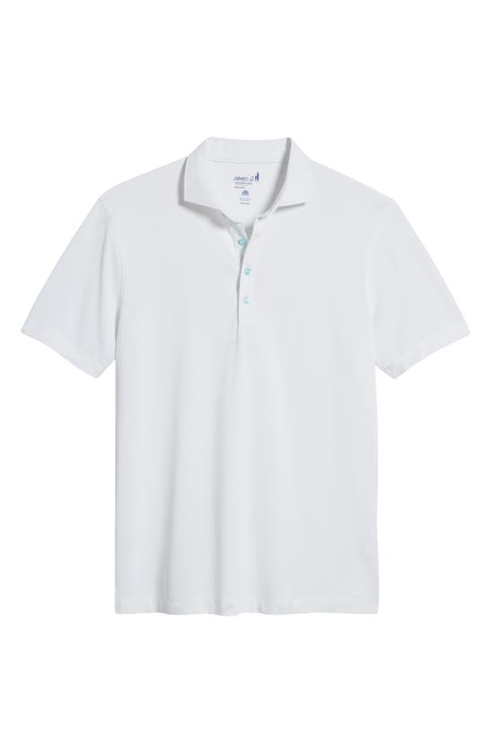 Shop Johnnie-o Vandalay Solid Prep-formance Polo In Riviera