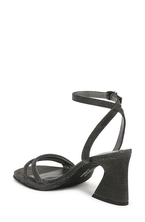 Circus Ny By Sam Edelman Holly Glitz Ankle Strap Sandal In Black Metallic Multi