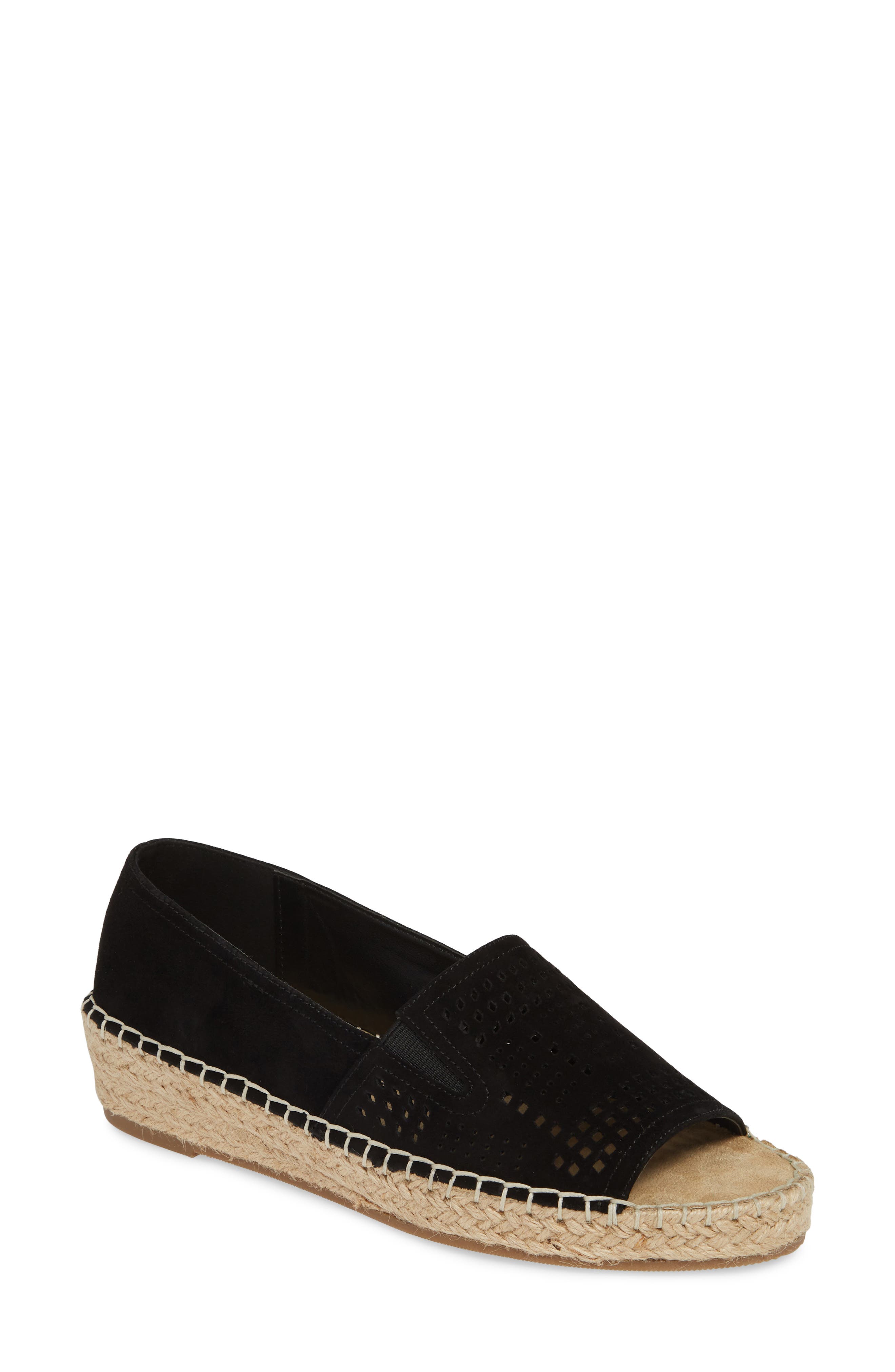 Bella Vita Cora Open Toe Slip-On, Black