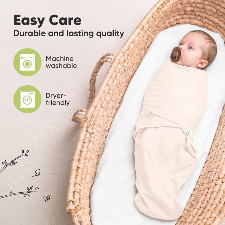 Keababies 3-pack Soothe Swaddle Wraps In Angelic