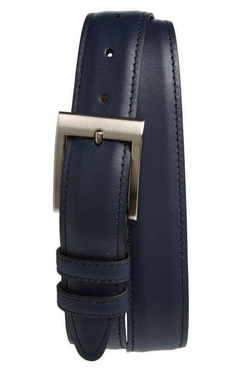 Allen Edmonds Classic Wide Belt In Blue