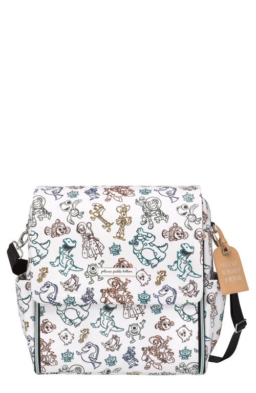 Petunia Pickle Bottom x Disney Pixar Boxy Backpack in White at Nordstrom