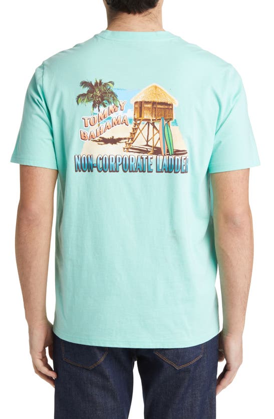 Tommy Bahama Non-Corporate Ladder T-Shirt Gentle Breeze / L